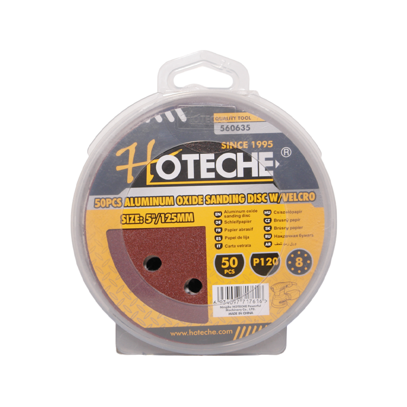 KIT HOTECHE LIJAS P/ORBITAL 5 125MM / 120G | HT0082 | 560635