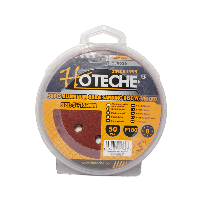KIT HOTECHE LIJAS P/ORBITAL 5 125MM / 180G | HT0083 | 560636