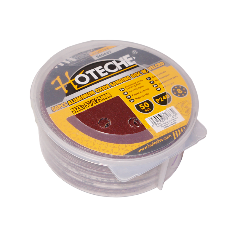 KIT HOTECHE LIJAS P/ORBITAL 5 125MM / 240G | HT0084 | 560637
