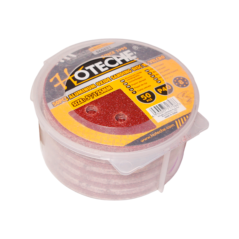 KIT HOTECHE LIJAS P/ORBITAL 5 125MM 40G | HT0088 | 560631