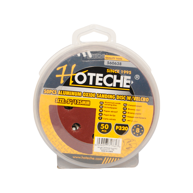 KIT HOTECHE LIJAS P/ORBITAL 5 125MM/ 320G | HT0090 | 560638