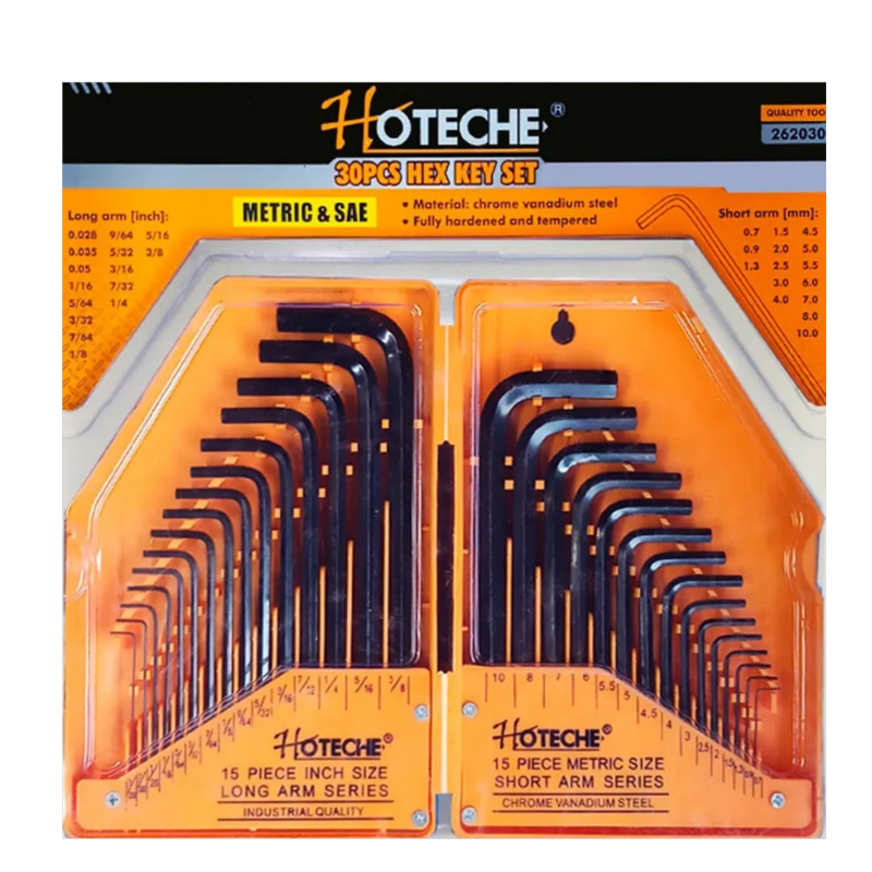 LLAVES HOTECHE ALLEN 30 PZS STD - MM | HT0096 | 262030