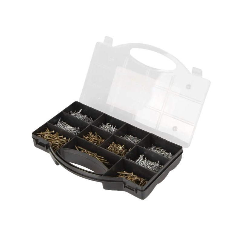 JUEGO HOTECHE CLAVOS Y TORNILLOS  1365 PZS | HT0259 | 495001
