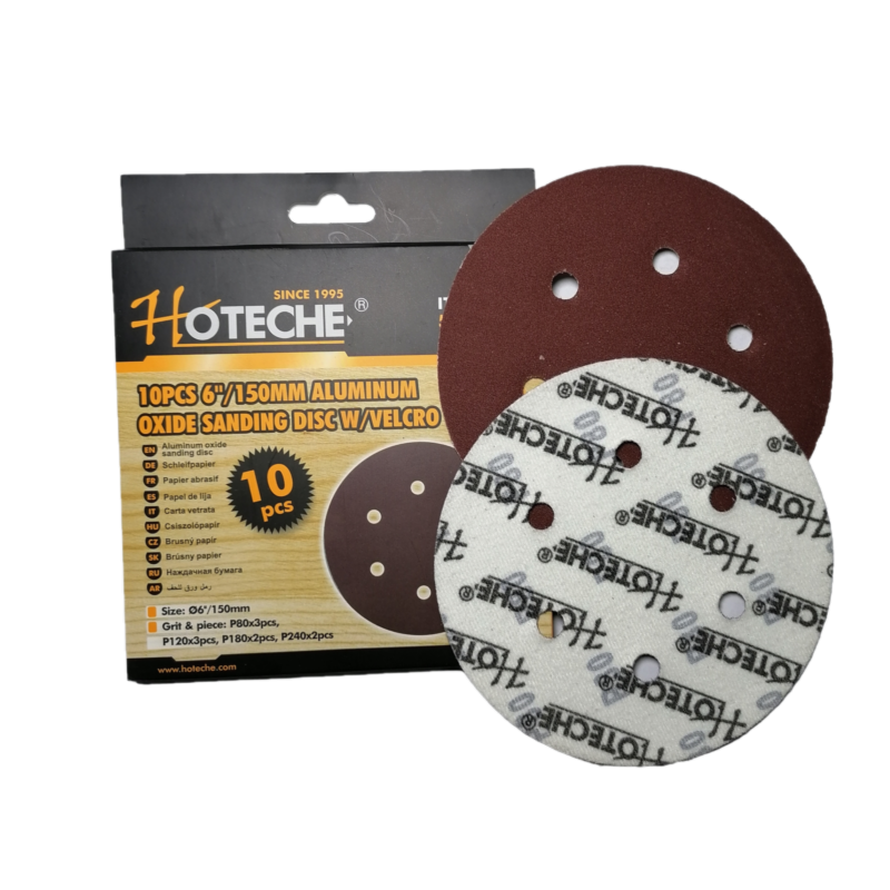 KIT HOTECHE LIJAS P/ORBITAL 6 125MM COMBINADAS 10 PZS | HT0348