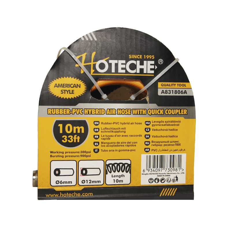 MANGUERA  HOTECHE ALTA PRESION 6 X 12 MM 10 MTS | HT0364 | A831806A