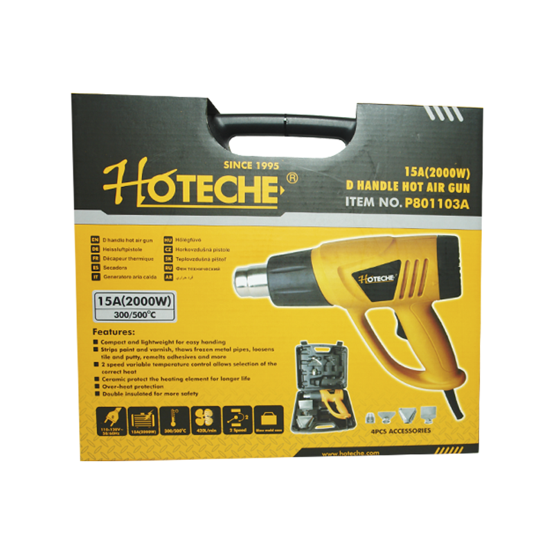 PISTOLA HOTECHE DE CALOR 2000 W | HT0400 | P801103A
