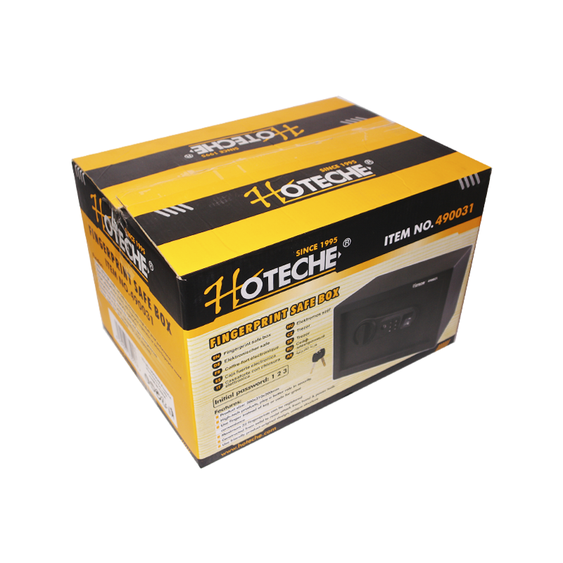 CAJA HOTECHE ALTA SEGURIDAD ELECTRONICA NEGRA | HT0665 | 490031