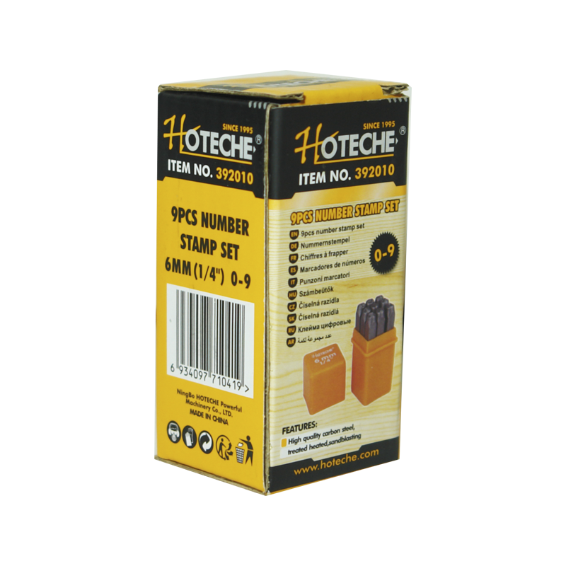 NUMEROS HOTECHE DE GOLPE 9 PZS | HT0222 | 392010
