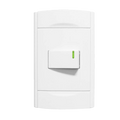 APAGADOR SANELEC SENCILLO C/PLACA ROMA | SE344410