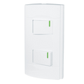 APAGADOR SANELEC DOBLE C/PLACA ROMA | SE344427