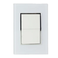 APAGADOR DOBLE BLANCO VENECIA | SE344755
