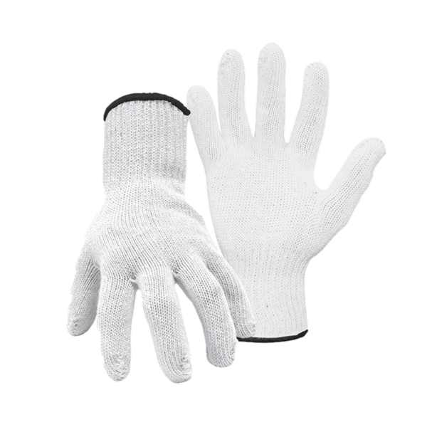 GUANTE SANTUL ALGODON C/OVERLOCK BLANCO