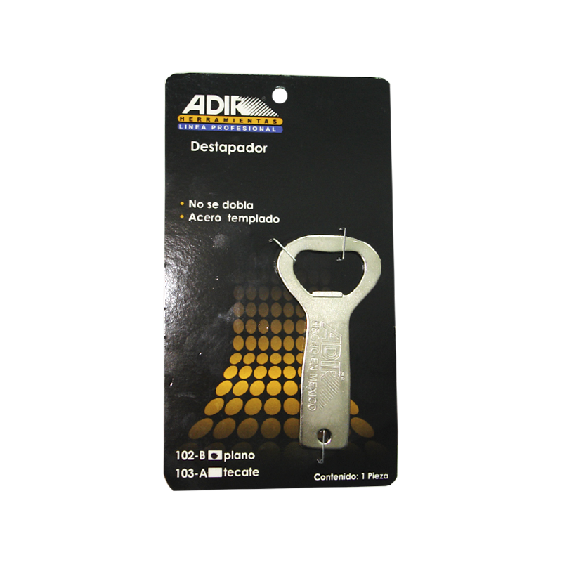 DESTAPADOR ADIR PLANO BLISTER | A102-B