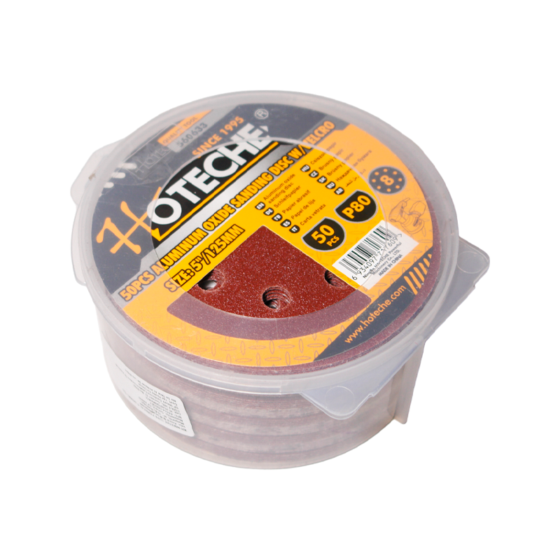 KIT HOTECHE LIJAS P/ORBITAL 5 125MM / 80G | HT0087 | 560633