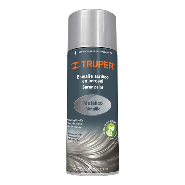 PINTURA AEROSOL METALICA PLATA PAM-PL TRUPER | 19059