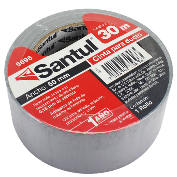 CINTA P/DUCTO 50 MM X 30 MTS 5696 SANTUL | ST356963