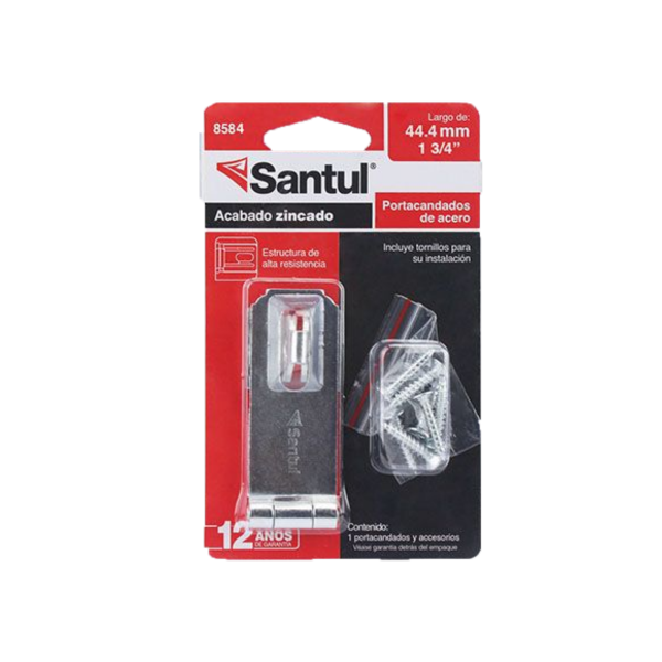 PORTA CANDADO 1``3/4`` ACERO/ZINC 8584 SANTUL | ST385840